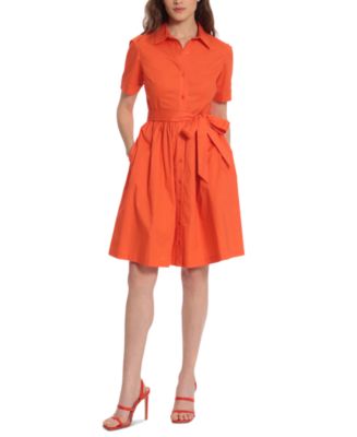 Donna morgan fit 2025 and flare dress