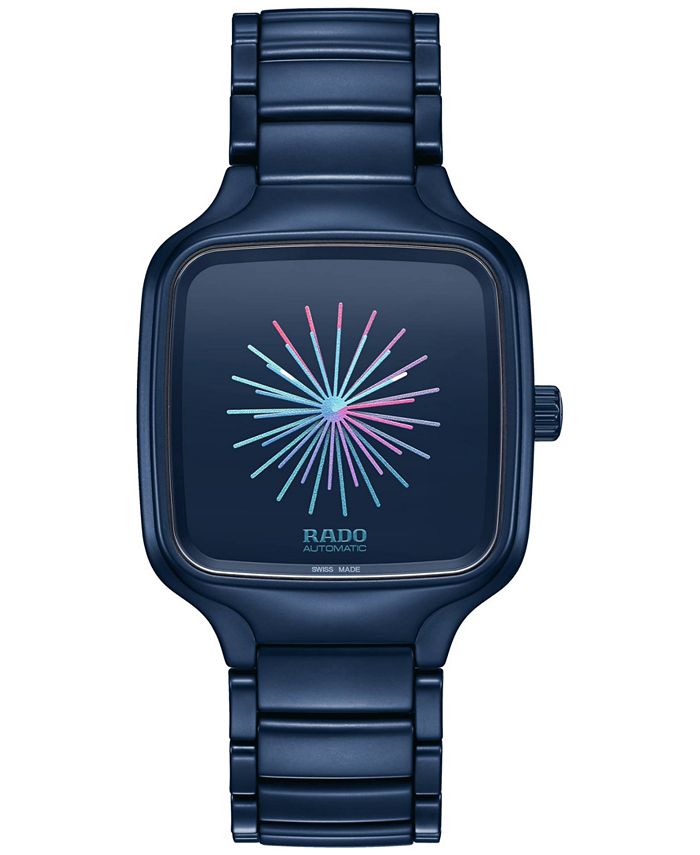 Titan edge ceramic blue watch online