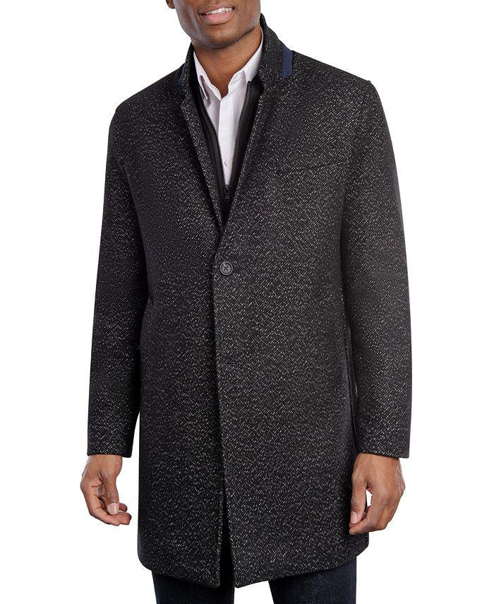 Michael Kors Men's Pike Classic-Fit Over Coats - Macy's