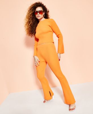 Ribbed Lace-Up Top, Created for Macy's