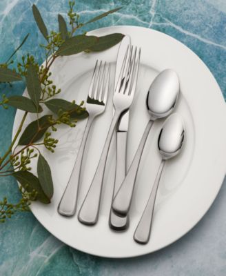 Mikasa Cosmo Satin 65-Pc. Flatware Set, Service for 12 - Macy's