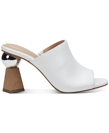Alfani Step 'N Flex Magnolea Wood-Heel Dress Sandals, Created for Macy ...