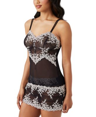 Women's Embrace Lace Sheer Chemise Lingerie Nightgown 814191