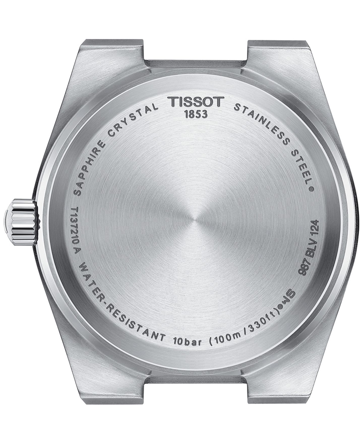 Часы Tissot Unisex PRX Silver-Tone Stainless Steel Bracelet Watch 35mm — фото 2