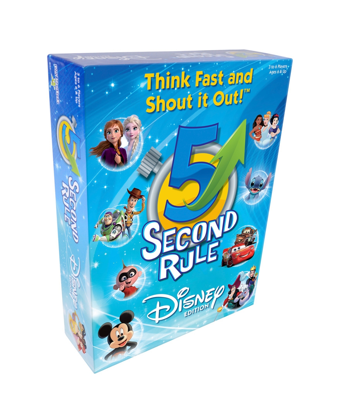 Disney Kids' 5 Second Rule  Edition Fun Family Game About Your Favorite  Characters In Multi