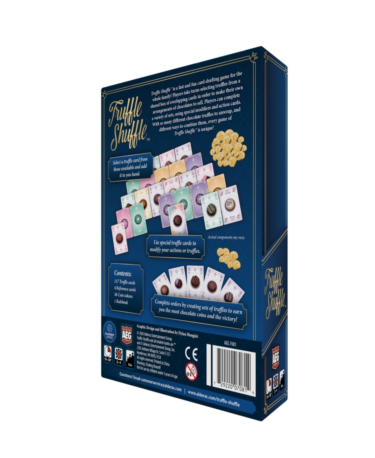 Shop Alderac Entertainment Group Truffle Shuffle Fast And Fun Family Card Drafting Game In Multi