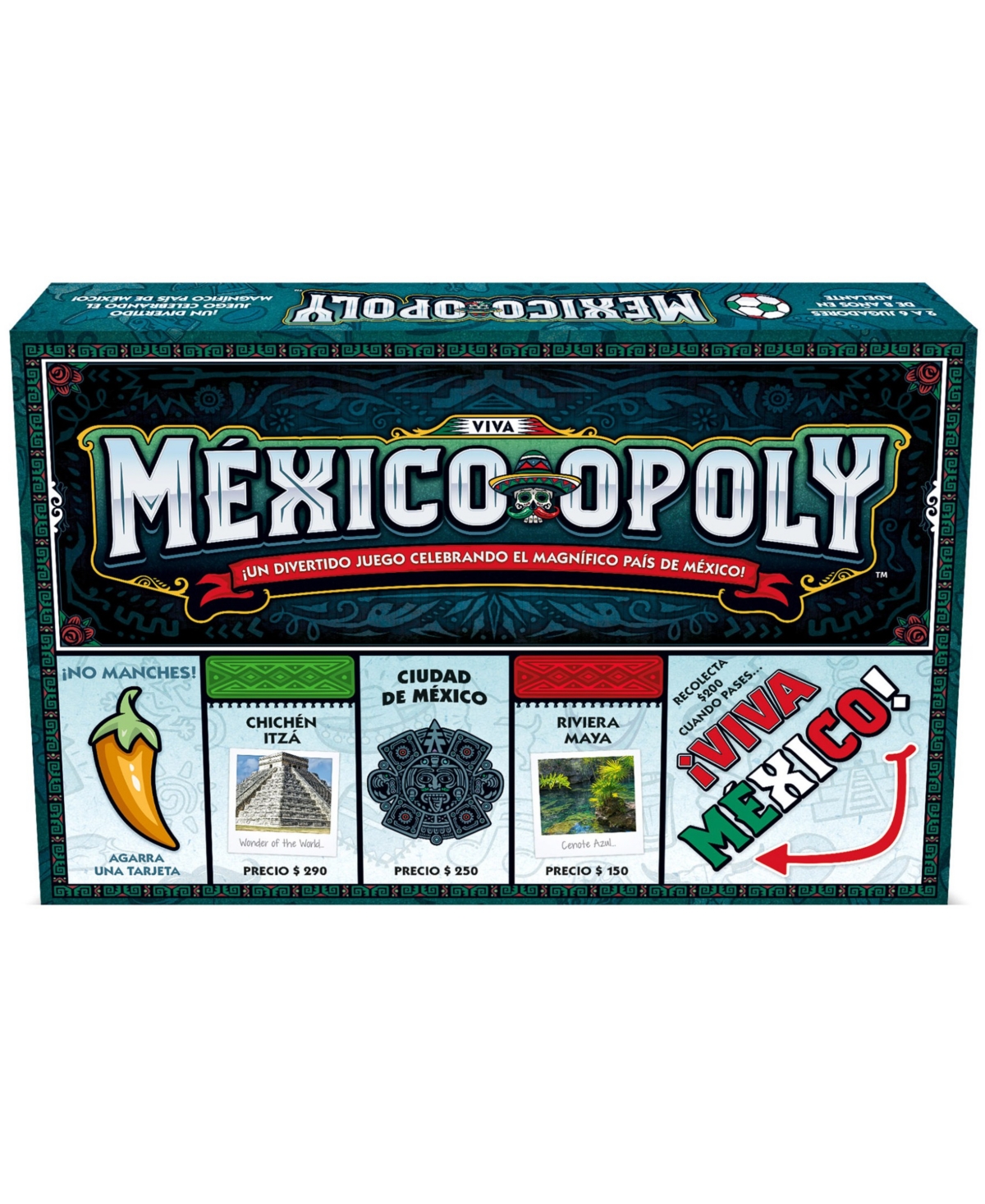 Late For The Sky Kids' Mexico-opoly  Spanish Board Game In Multi