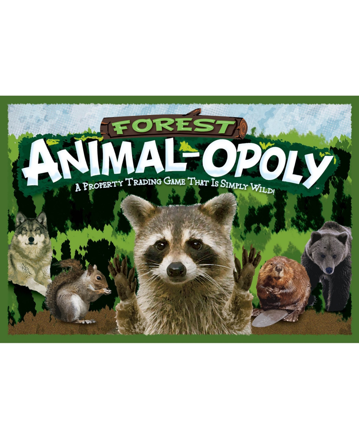 Shop Late For The Sky Forest Animal-opoly Board Game In Multi