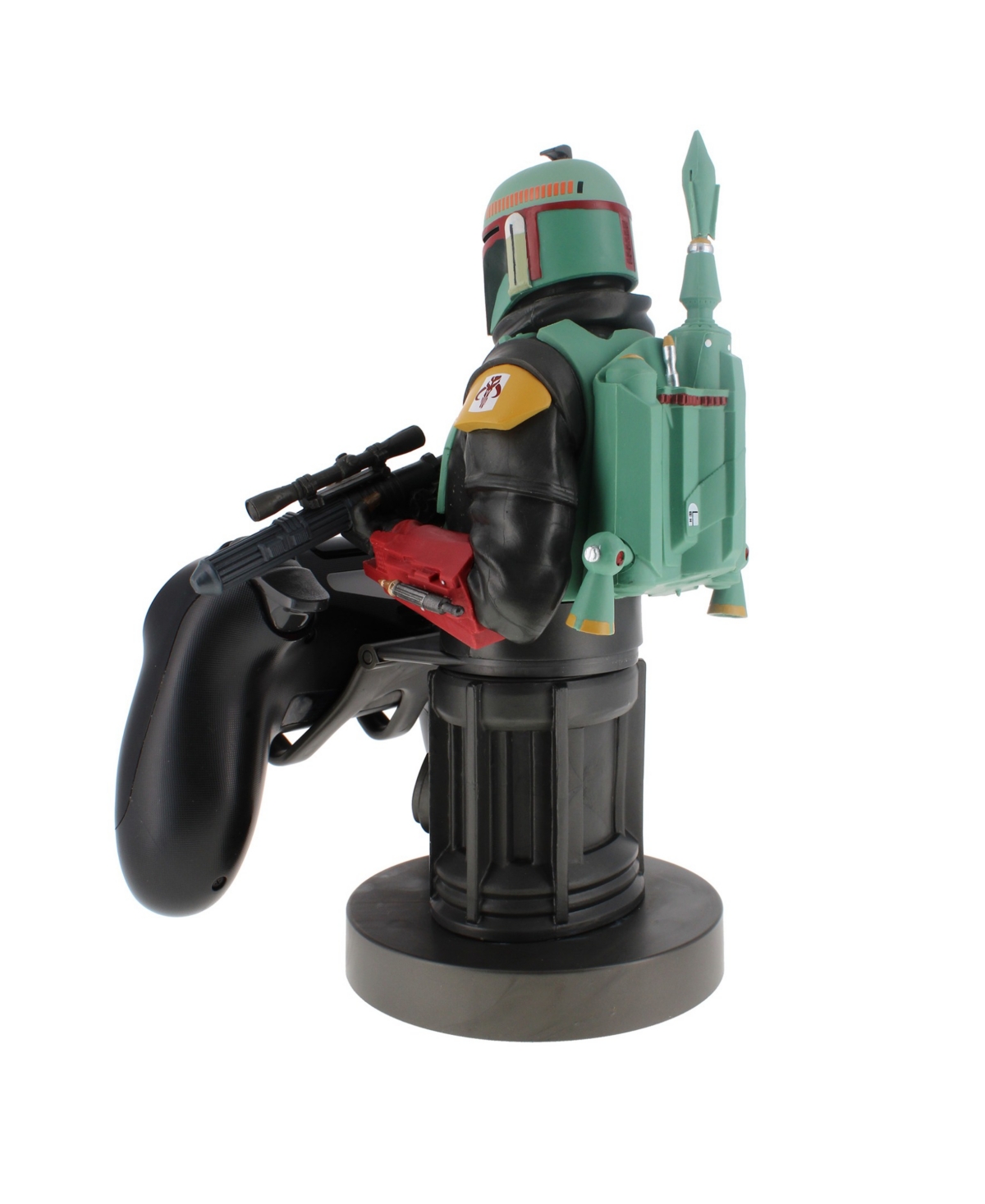 The Mandalorian Boba Fett Cable Guy Mobile Phone And Controller Holder From Exquisite Gaming In Multi