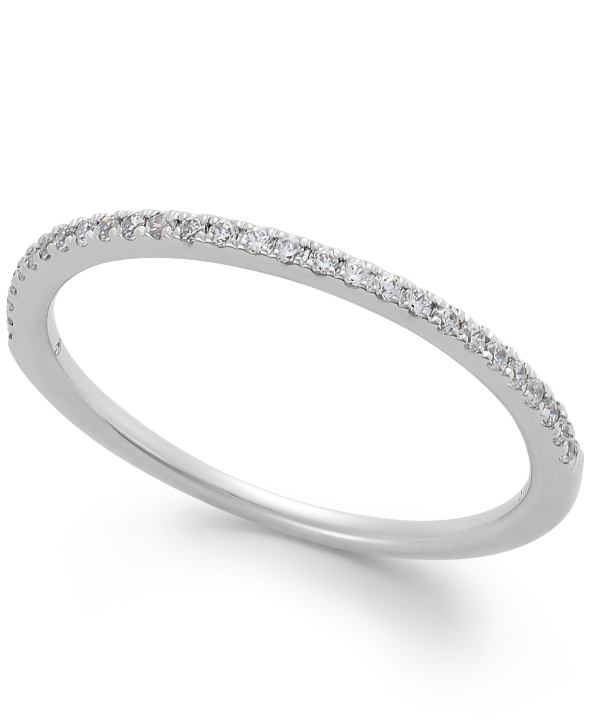 Diamond Pave Ring (1/8 ct. t.w.) in 14k Gold or- White Gold