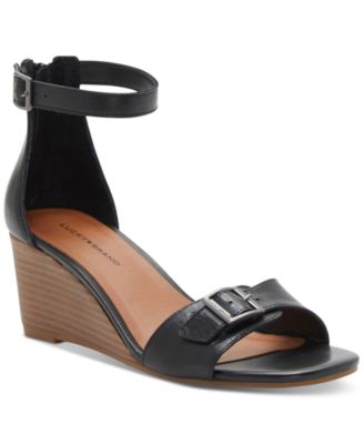 lucky brand shoes wedge sandals