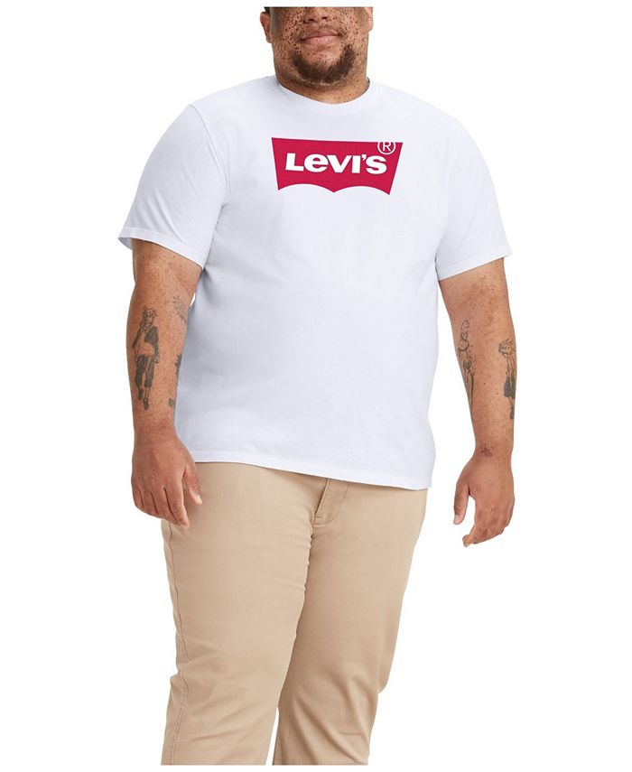 Levi's Men's Big and Tall Graphic Crewneck T-shirt & Reviews - T-Shirts -  Men - Macy's