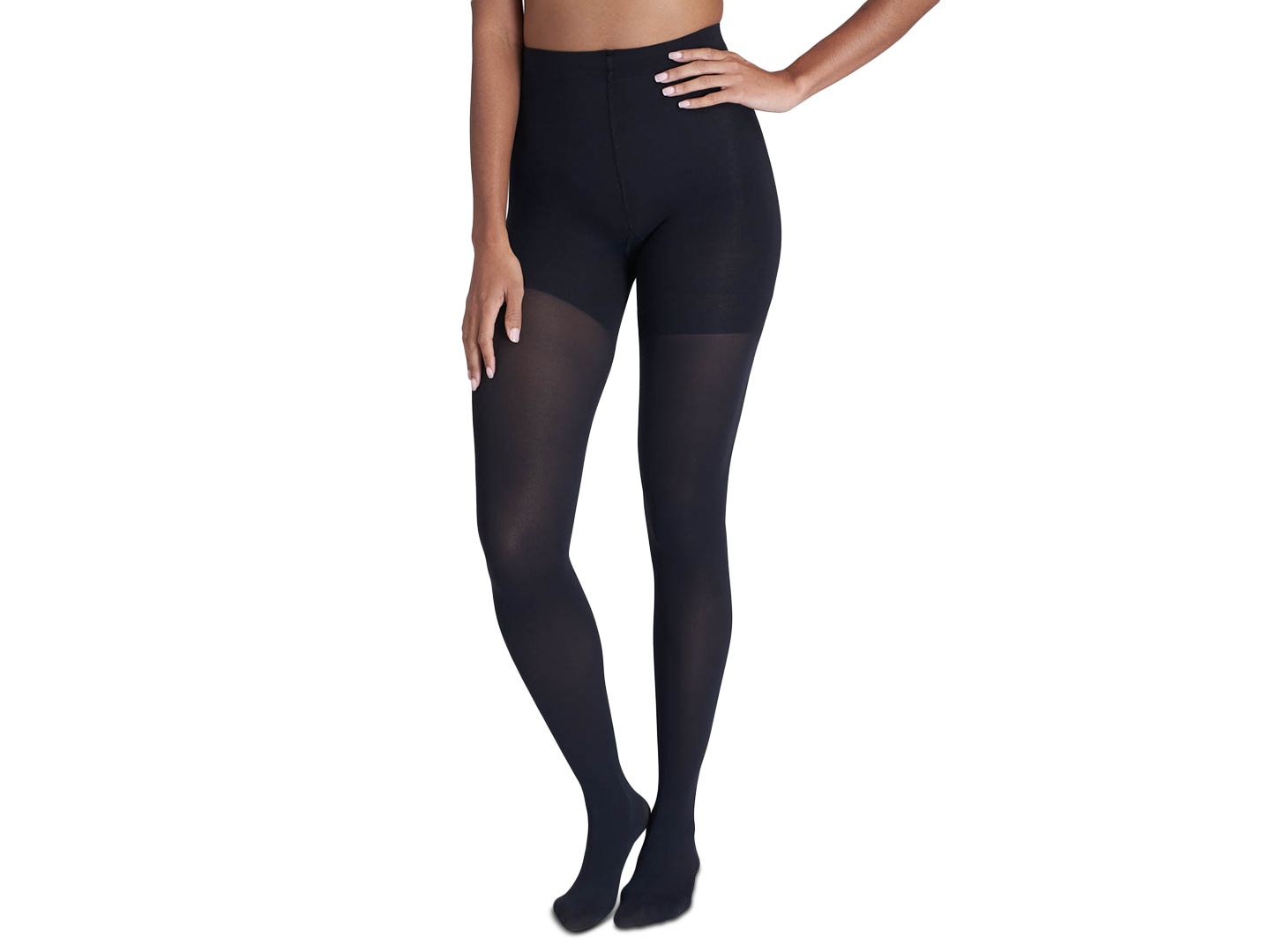 Женские колготки Spanx Tight-End Tights, цвет: Чёрный — фото 2