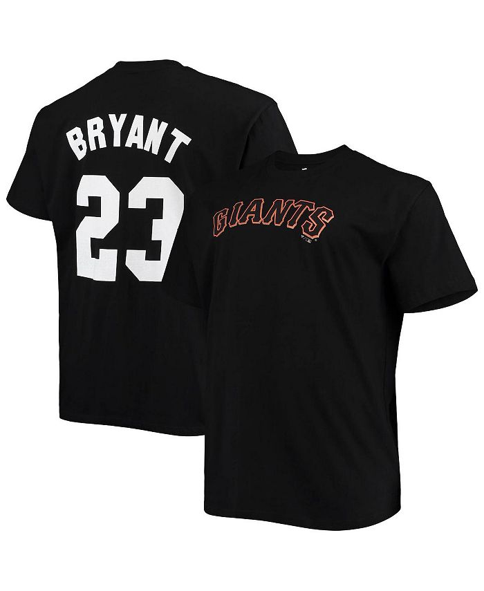 Women's Nike Kris Bryant Black San Francisco Giants Name & Number T-Shirt