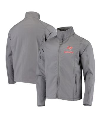 Men's Pewter Tampa Bay Buccaneers Sonoma Softshell Full-Zip Jacket