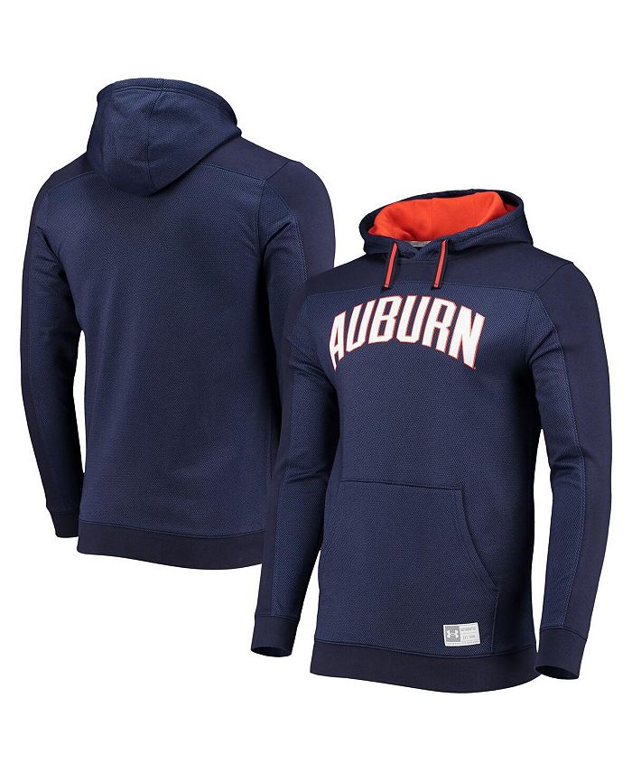 Under Armour Men's Navy Auburn Tigers Game Day All Day Pullover Hoodie ...