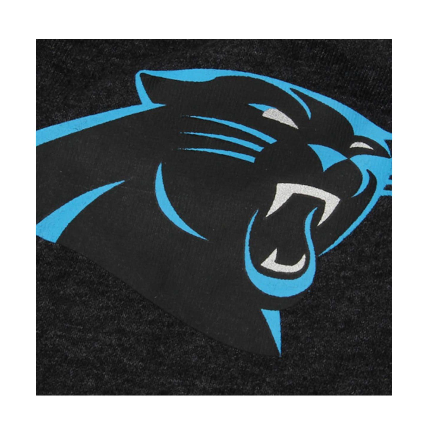 Женские брюки G-III 4Her by Carl Banks Black Carolina Panthers Scrimmage Fleece — фото 3