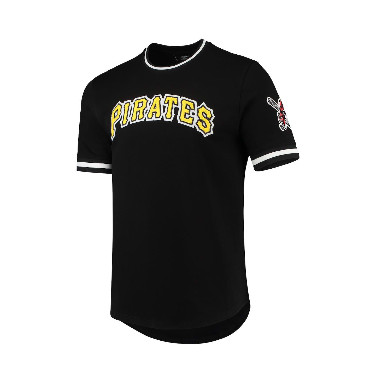 Мужская футболка Pro Standard Black Pittsburgh Pirates Team — фото 3