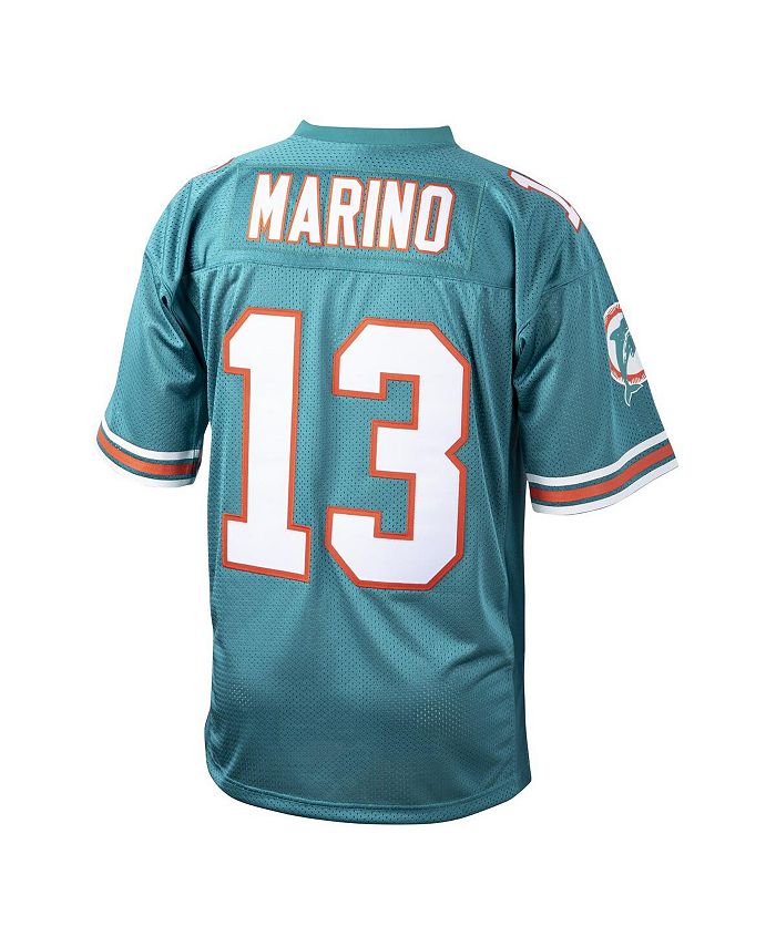 Mitchell Ness Men s Dan Marino Aqua Miami Dolphins 1994