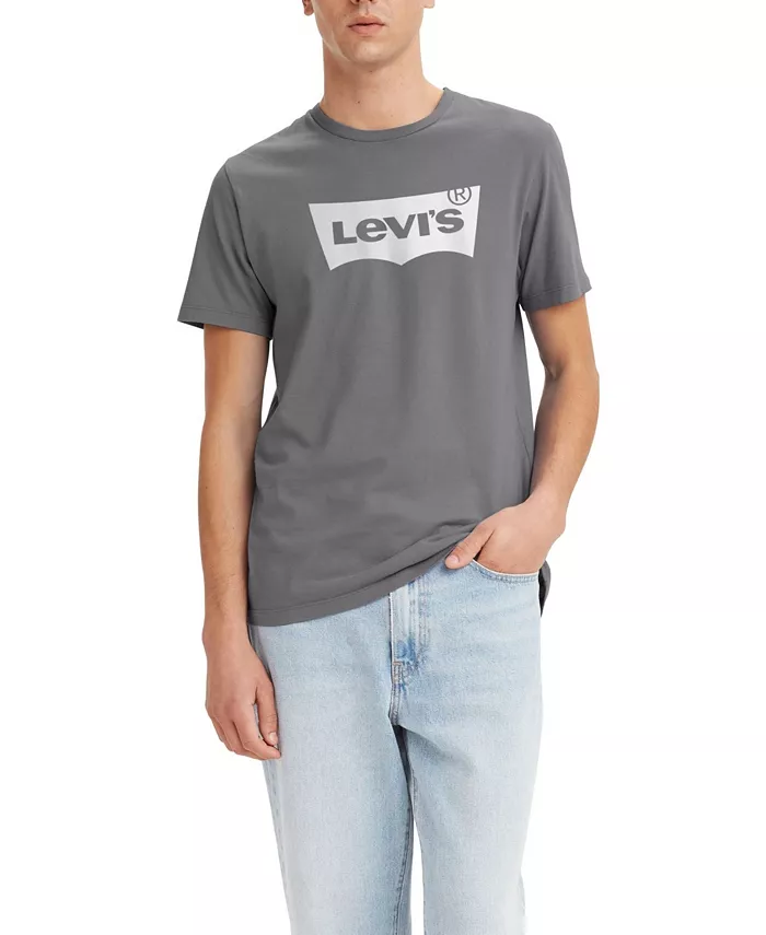 Men's Graphic Logo Batwing Short-Sleeve T-shirt - thumbnail 8