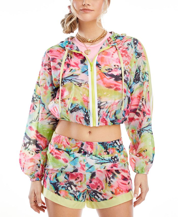 Juicy Couture Ripstop Cropped Hoodie Macy s