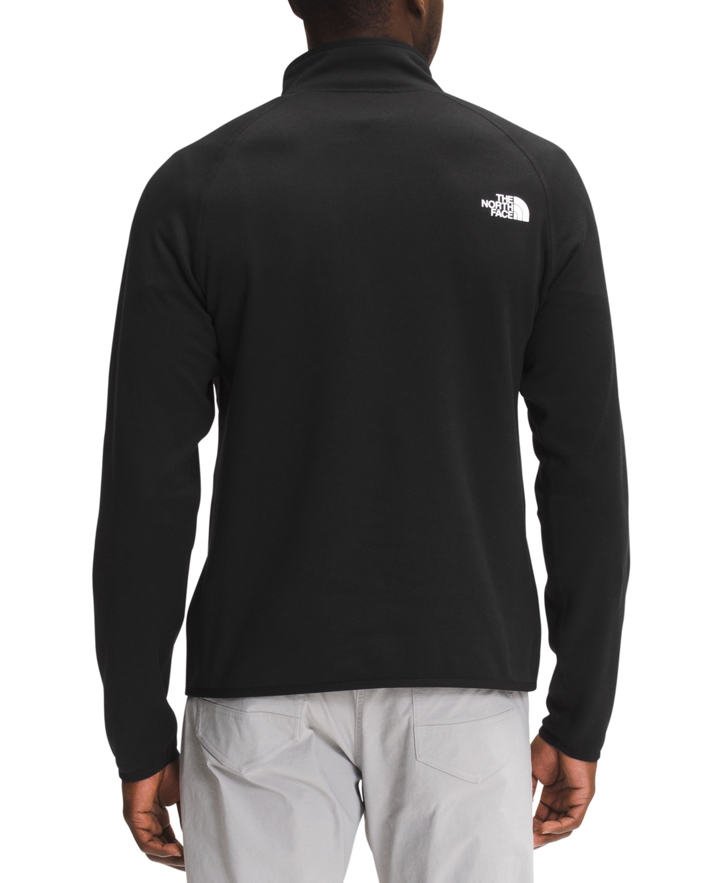 Мужская куртка The North Face Canyonlands Half Zip Fleece, цвет: Чёрный — фото 2