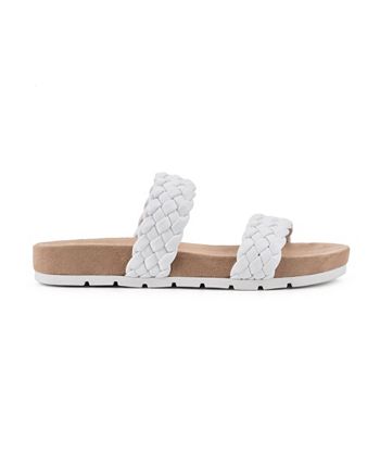 White mountain hobo sandals on sale