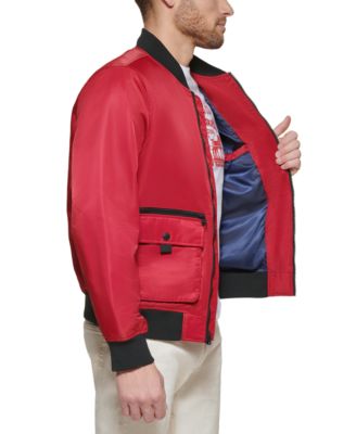 levis satin bomber jacket