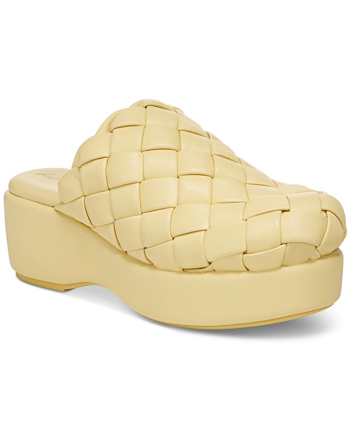 Woven clogs top