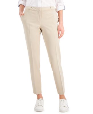 Tommy Hilfiger Sutton Boot-Leg Trousers - Macy's