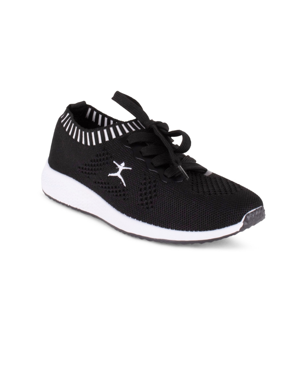 Women's Peace Two-Toned Sneaker - Black, White