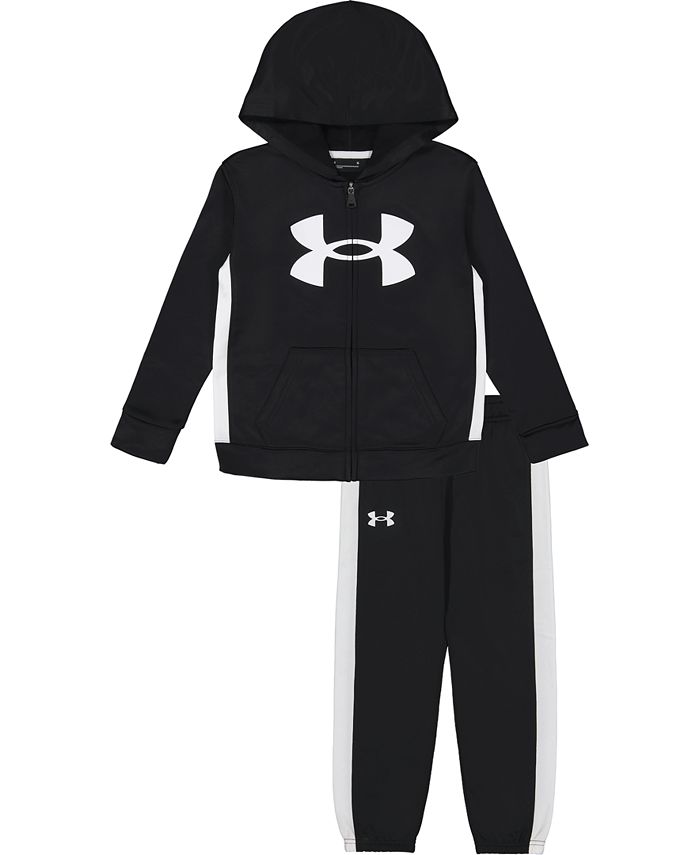 Under Armour Little Boys Angular Logo ZipUp Hoodie and Joggers, 2