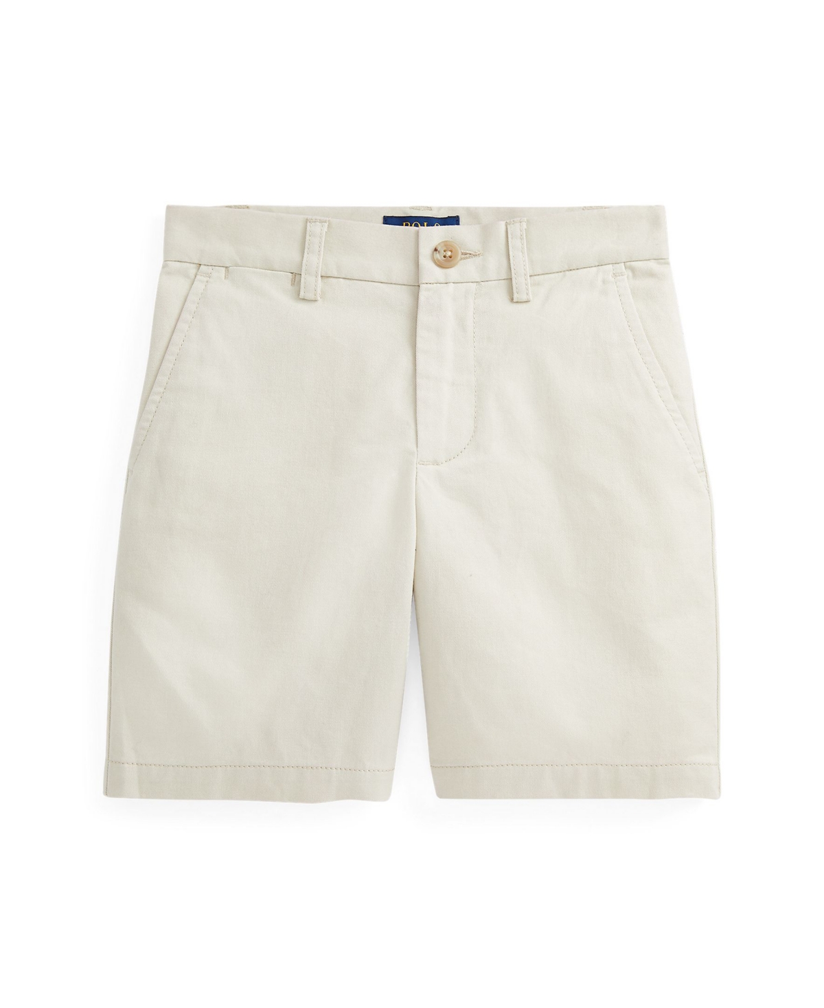 Polo Ralph Lauren Babies' Toddler And Little Boys Straight Fit Stretch Twill Short In Basic Sand
