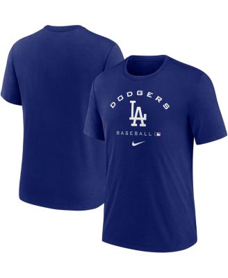 Men's Royal Los Angeles Dodgers Authentic Collection Tri-Blend Performance T-shirt