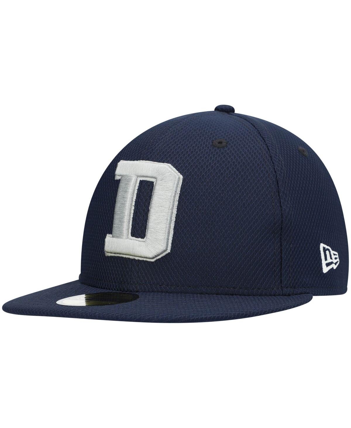 Men's New EraDallas Cowboys Coach D 59FIFTY Fitted Hat - Navy