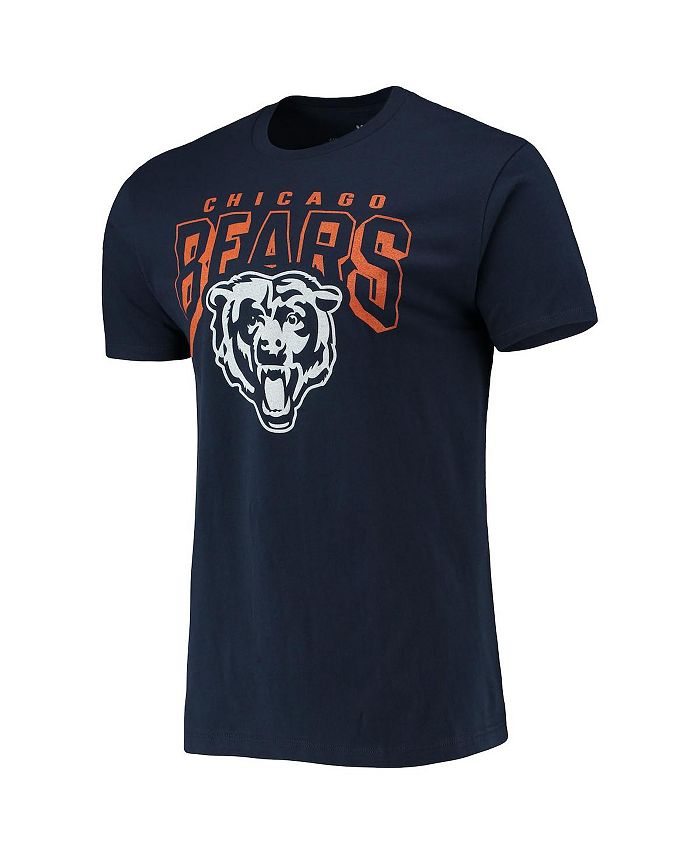 Junk Food Men's Navy Chicago Bears Bold Logo T-shirt & Reviews - Sports ...