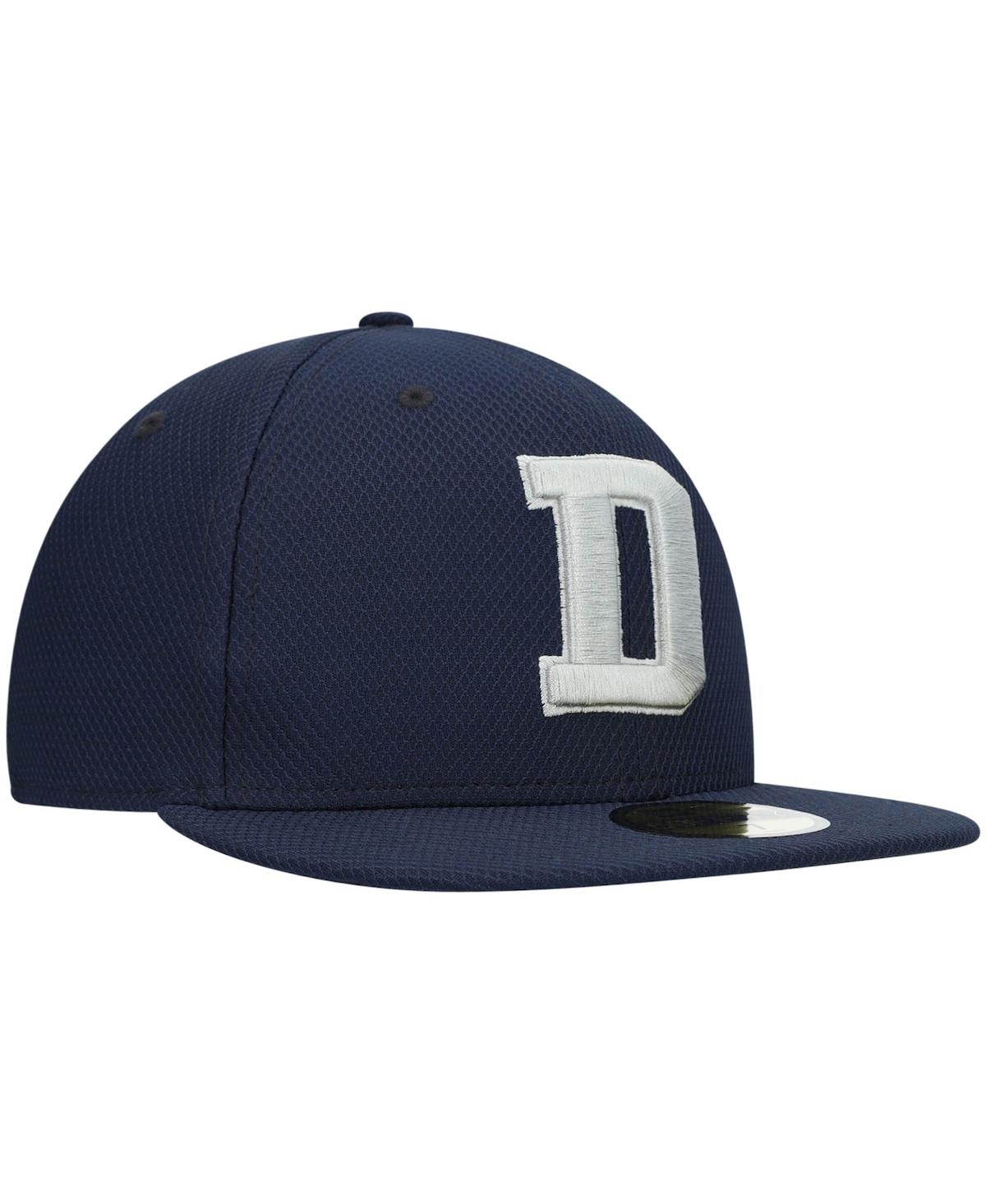 Men's New EraDallas Cowboys Coach D 59FIFTY Fitted Hat - Navy