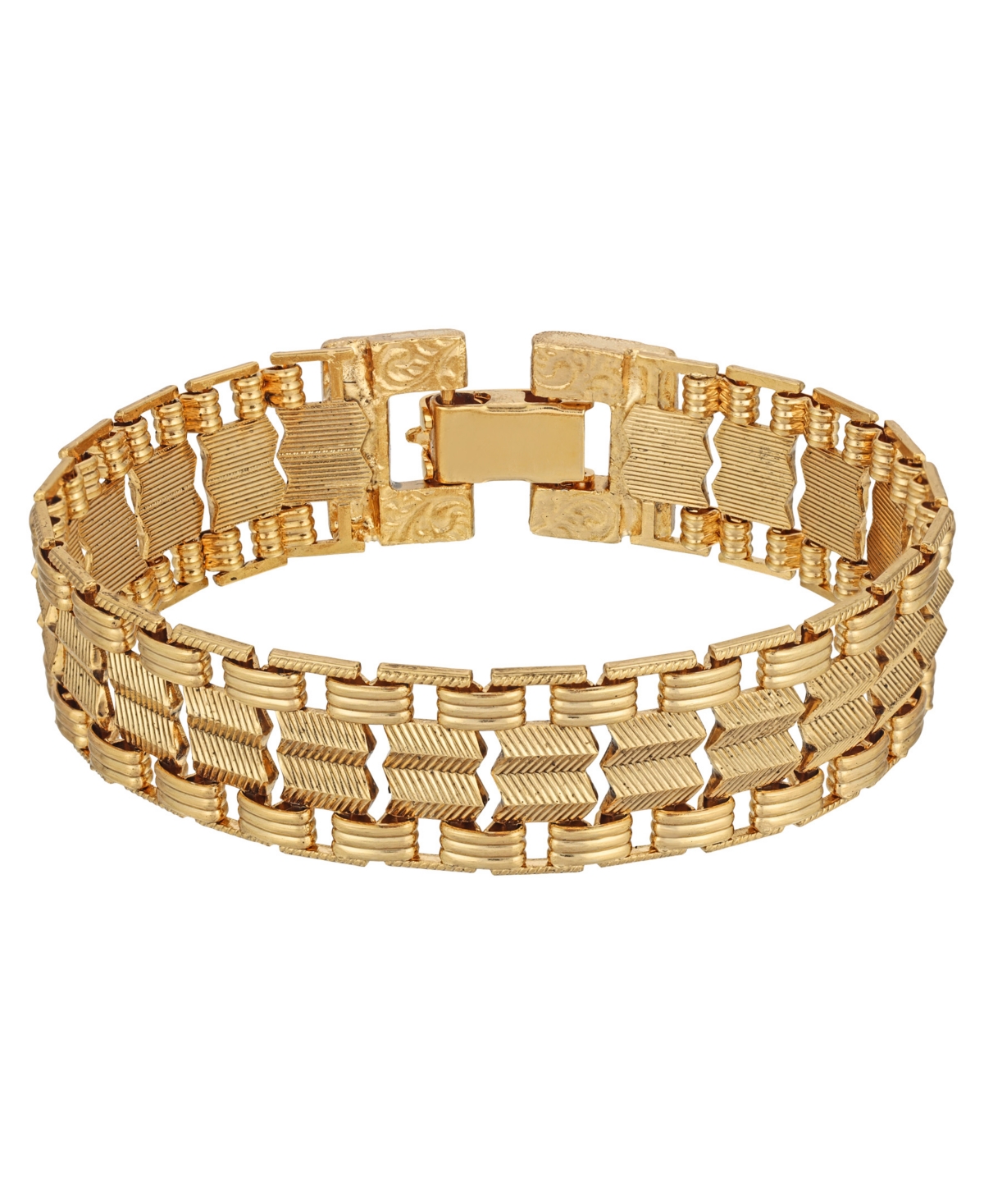 2028 Women's Swagged Chain Bracelet In Goldtone