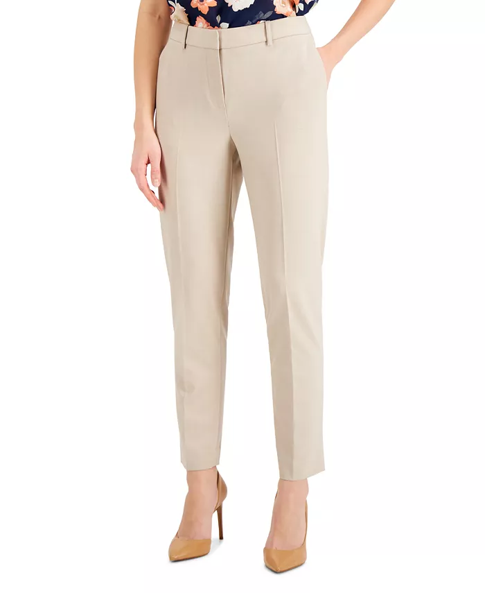 Shannon Suit Straight-Leg Pants