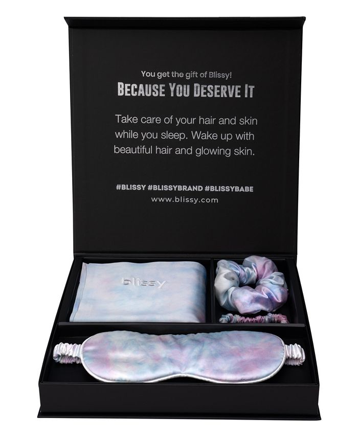 BLISSY Pure Silk Dream 4 Piece Set Collection & Reviews Sheets