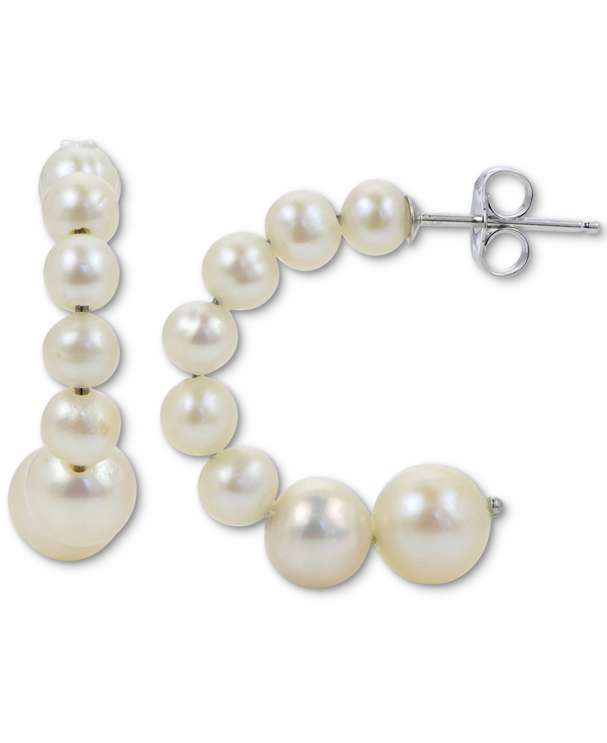 Macy's Cultured Freshwater Pearl (4 In Sterling Silver