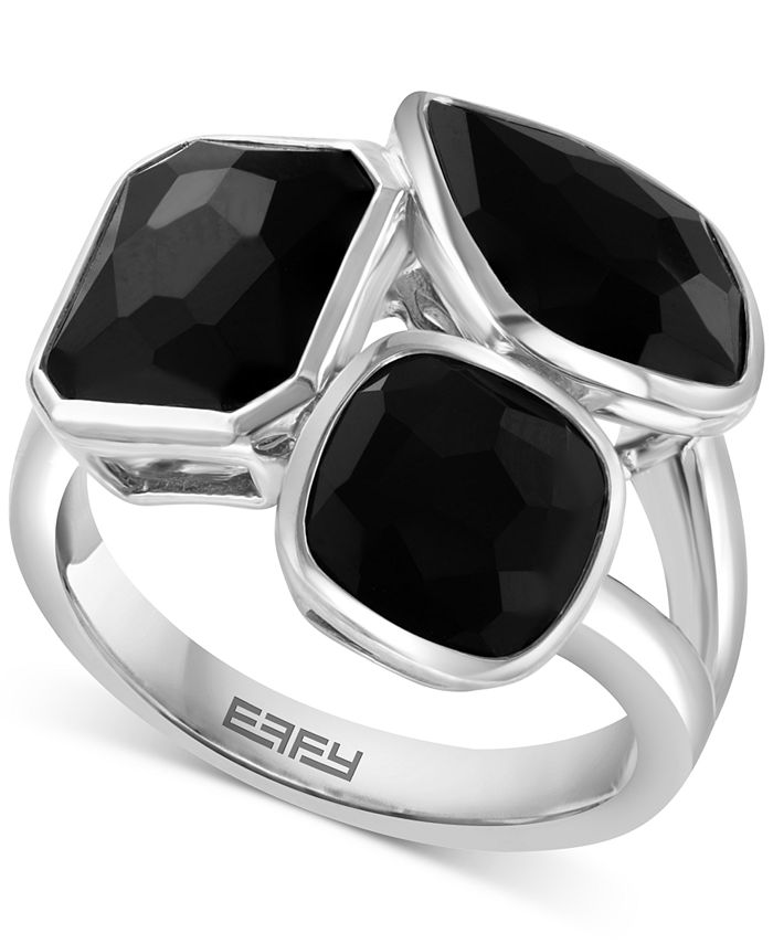 Macy's black hotsell onyx ring