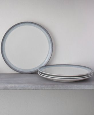 Colorscapes Layers Coupe Dinner Plate Set of 4, 11"