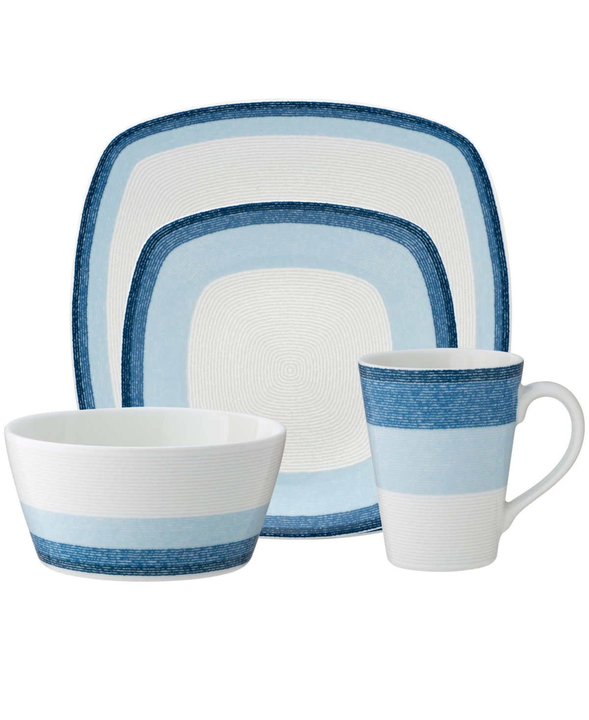 Noritake Colorscapes Layers 4 Piece Square Place Setting