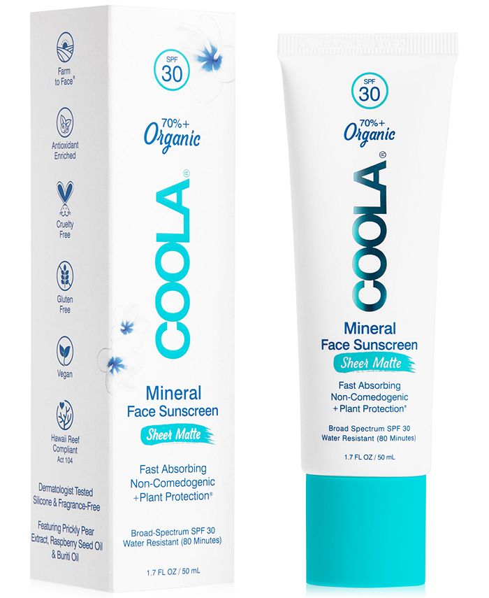 COOLA - Coola Mineral Face Sunscreen Sheer Matte SPF 30