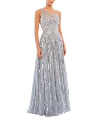 MAC DUGGAL - Sequined Beaded Gown