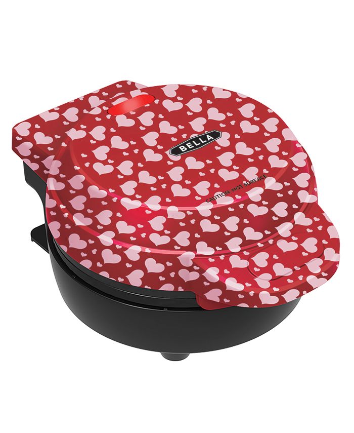 Bella Mini Heart Waffle Maker & Reviews Small Appliances Kitchen