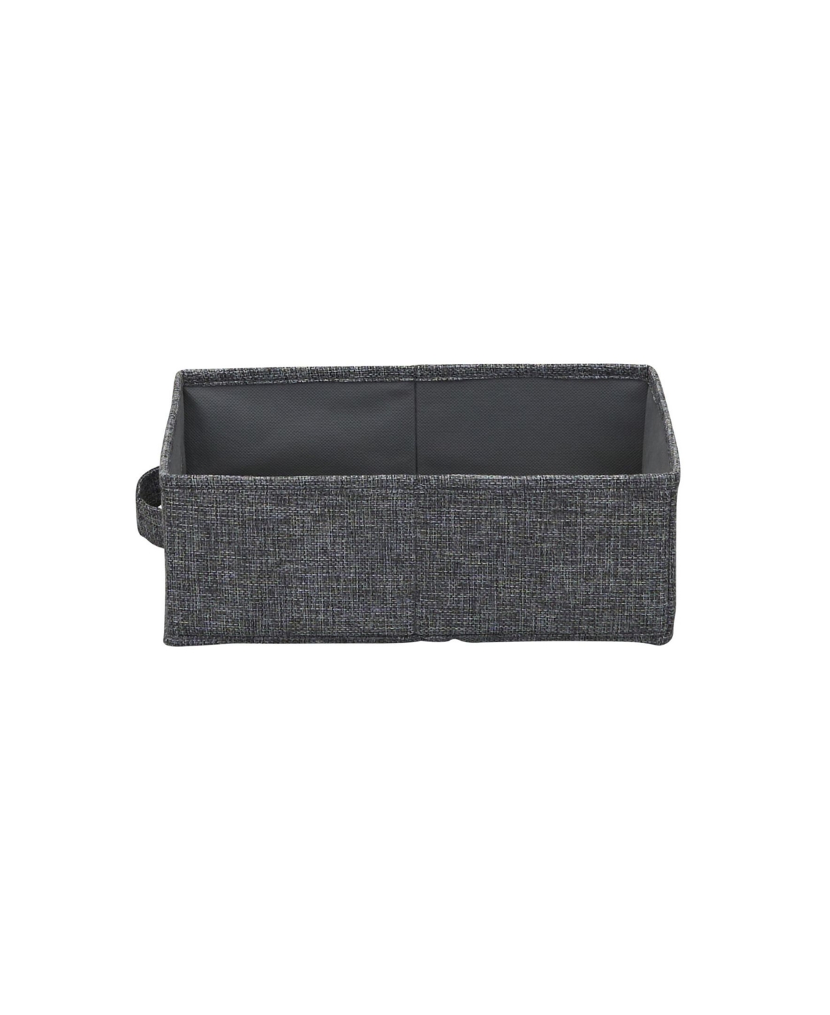 Shop Household Essentials Narrow Closet Organizer Drawers, Set Of 2 In Black Linen