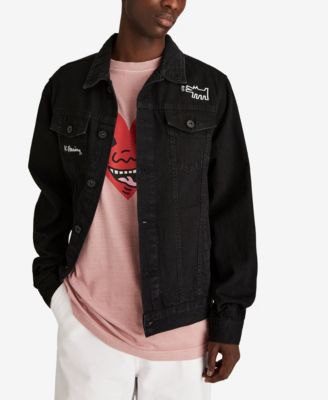black denim jacket macys
