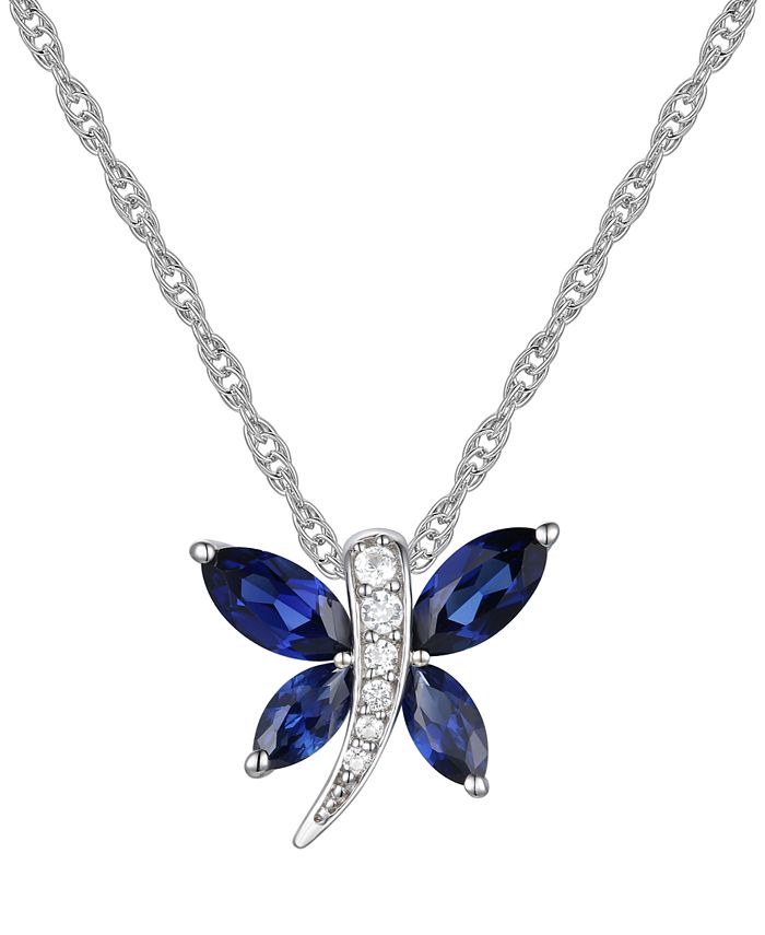 Sapphire necklace macys top